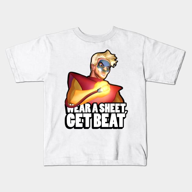 Pyro Fights Racists Kids T-Shirt by carcrashcarlos